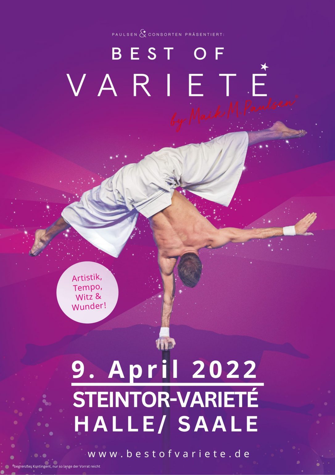 Best of Varieté im Steintor-Varieté in Halle/ Saale.
