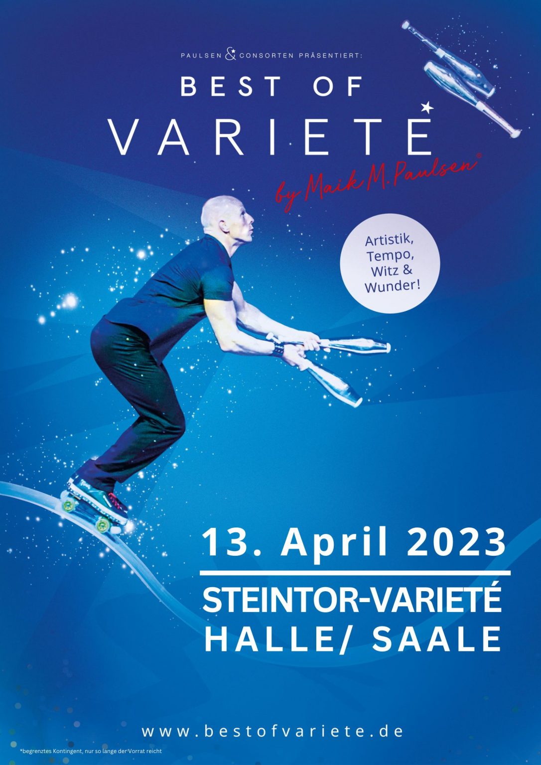 Best of Varieté im Steintor-Varieté in Halle/ Saale.